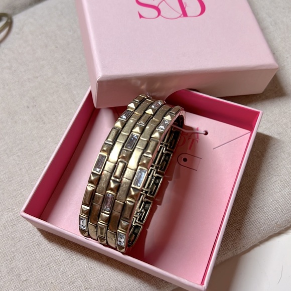 Stella & Dot NIB Stretch Statement Bracelet - Picture 2 of 4